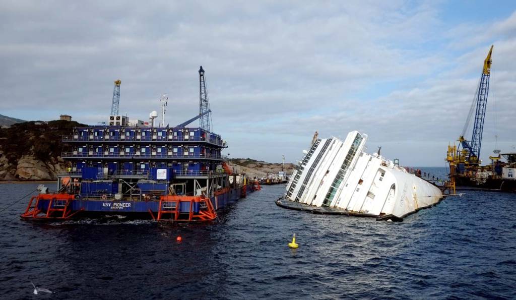 ITALY-SHIPPING-DISASTER-CONCORDIA-ANNIVERSARY