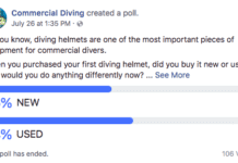New vs Used Commercial Diving Helmets new vs used commercial diving helmets